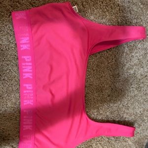 ultimate pink sports bra